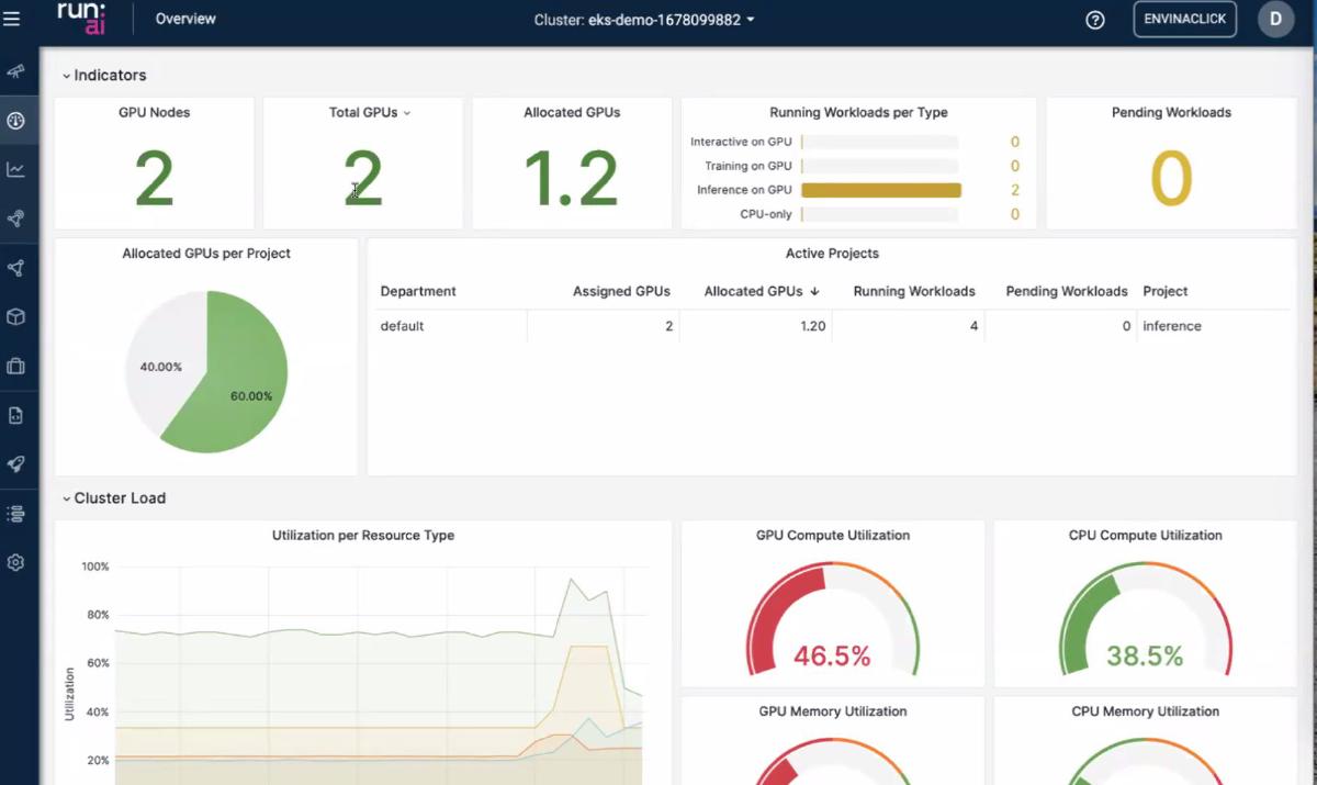 Run:ai on AWS — webinar notes (inference & autoscaling)